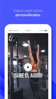 Saiyan Workout - Entrenamiento android App screenshot 1